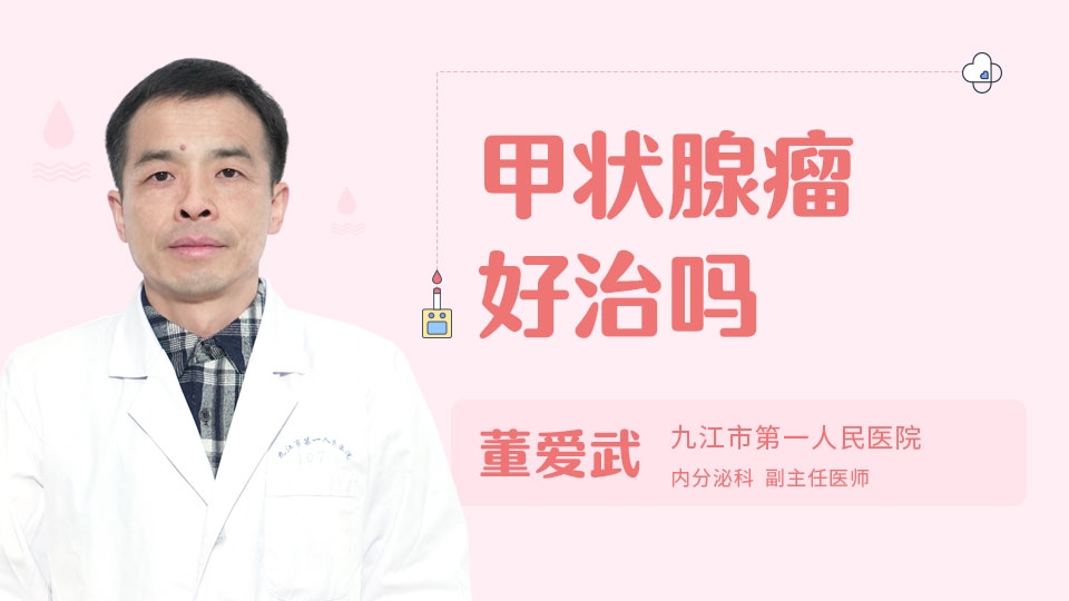 甲狀腺瘤好治嗎