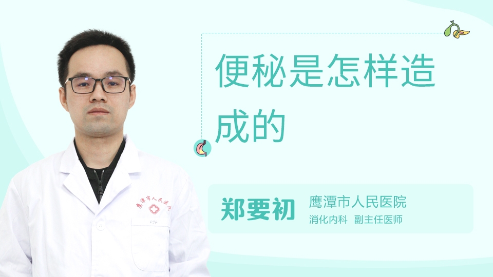 便秘是怎樣造成的